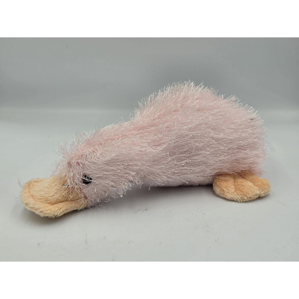 Ganz Webkinz Pink Googles Platypus Plush HM208 No code 11" retired stuffed